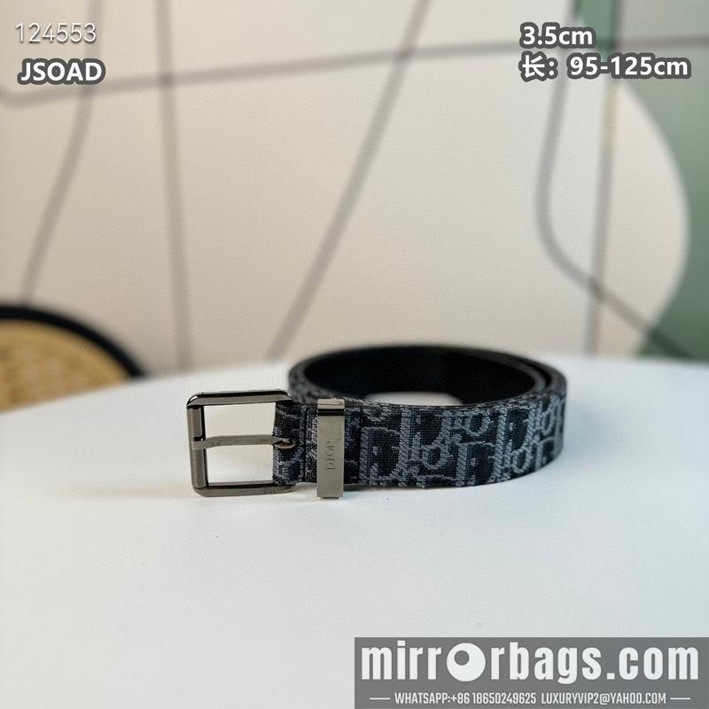 Replica Dior belt 35mmX95-125cm 8L28