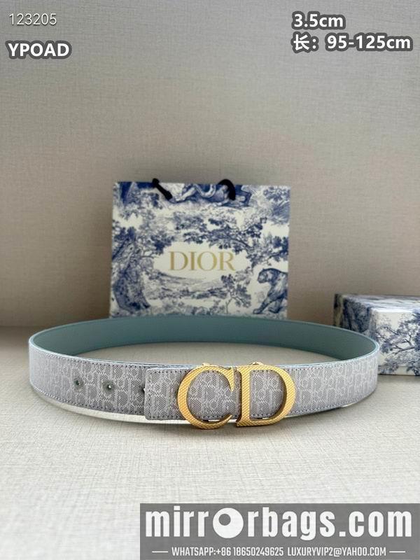 Replica Dior belt 35mmX95-125cm 8L23