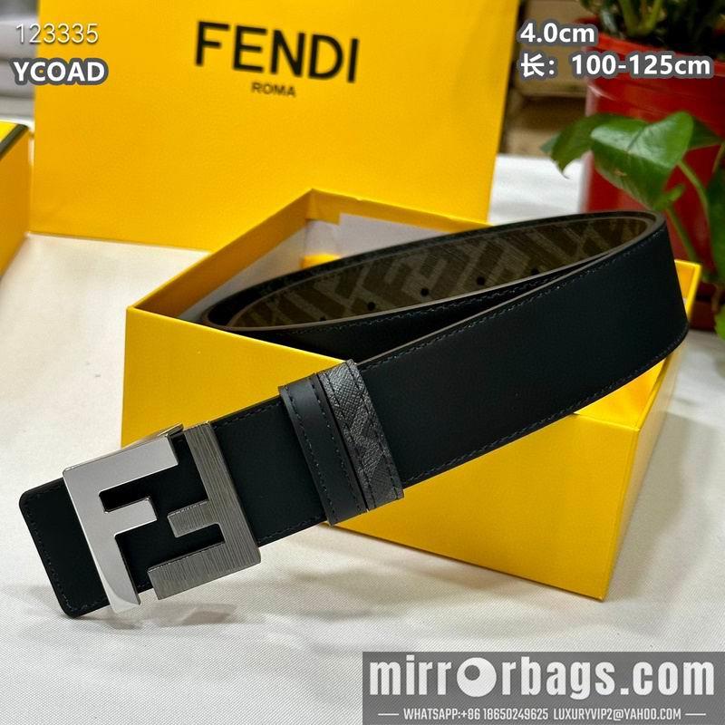 Replica Fendi belt 40mmX100-125cm 8L73