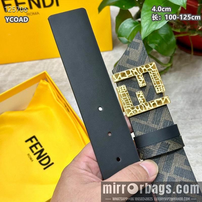 Replica Fendi belt 40mmX100-125cm 8L24