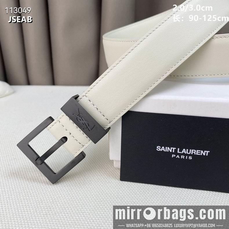 Replica YSL belt 20 30mmX90-125cm 8L01