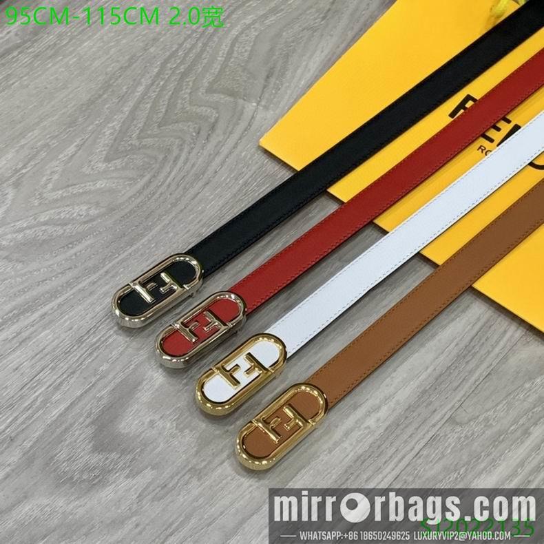 Replica Fendi Belt 20mmX95-115cm 7D07