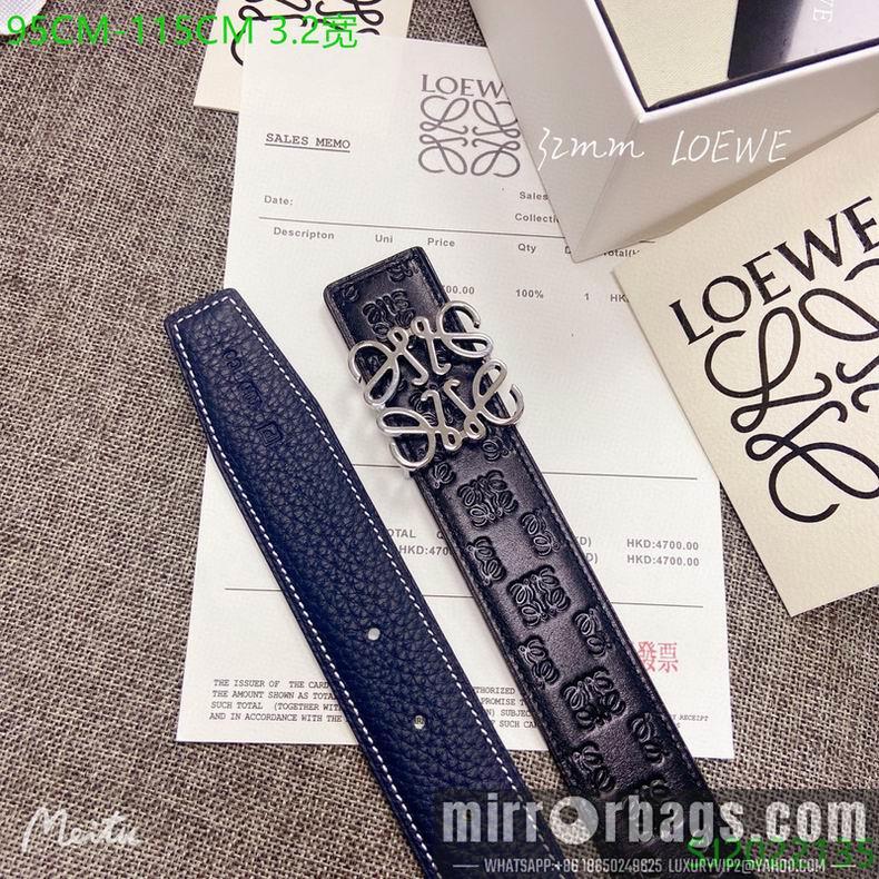 Replica Loewe Belt 32mmX95-115cm 7D01