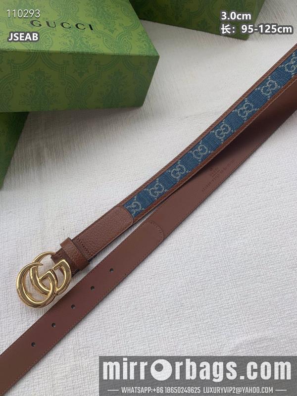 Replica Gucci belt 30mmX95-125cm 8L16