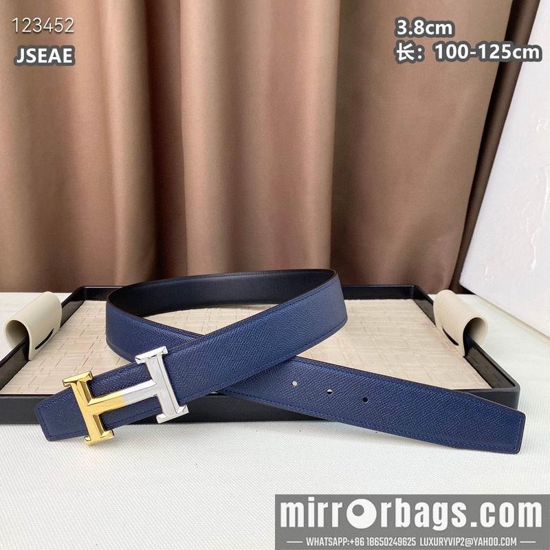 Replica Hermes belt 38mmX100-125cm 8L14