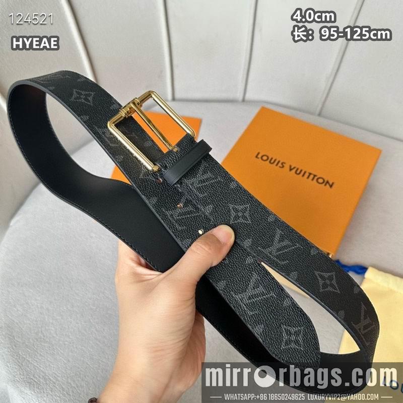 Replica LV belt 40mmX95-125cm 8L01