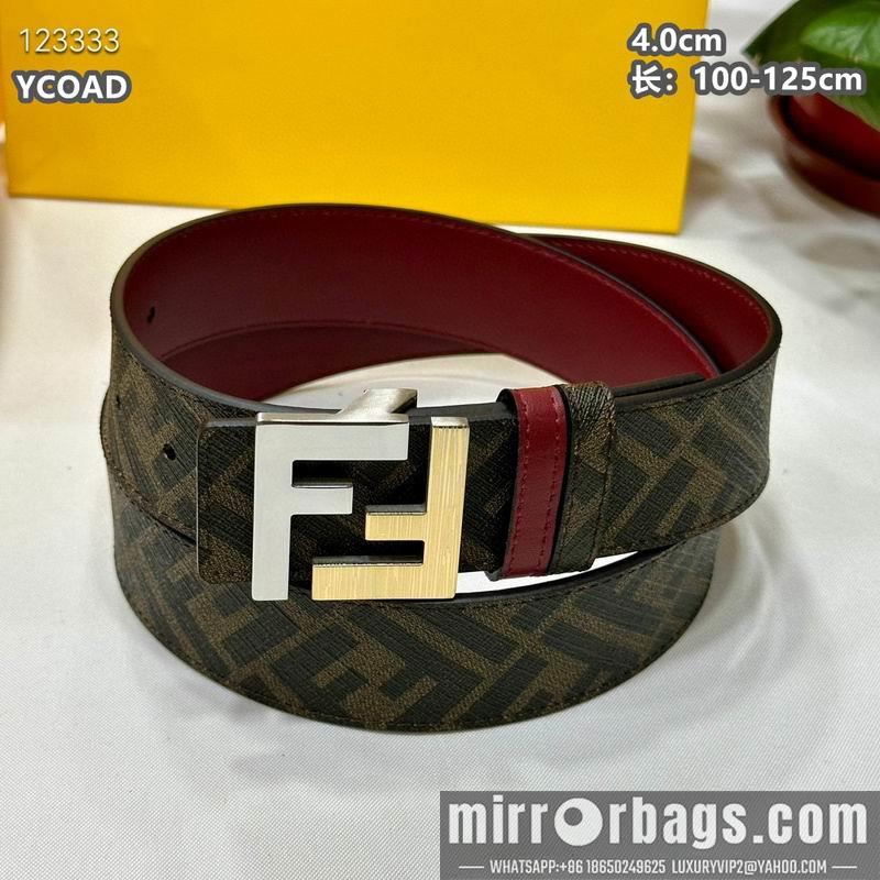 Replica Fendi belt 40mmX100-125cm 8L74