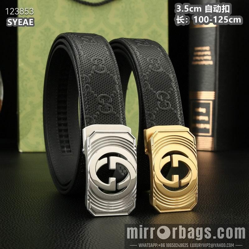 Replica Gucci belt 35mmX100-125cm 8L40