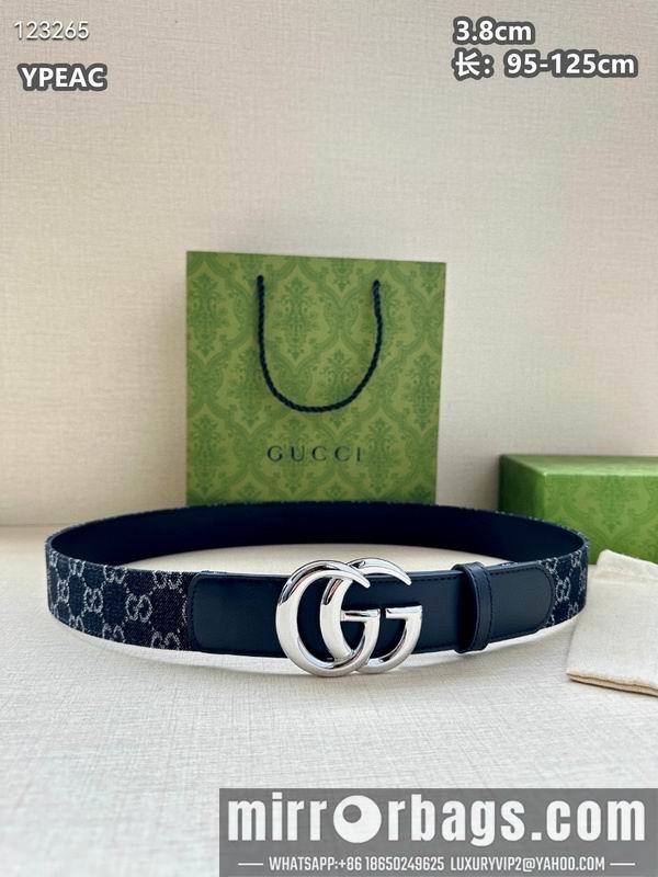 Replica Gucci belt 38mmX95-125cm 8L11