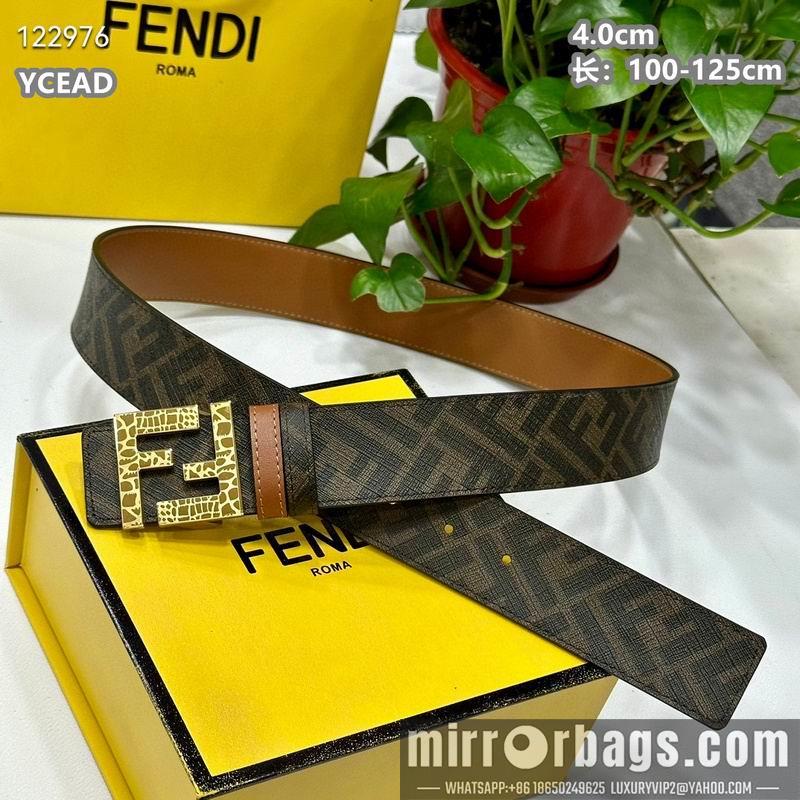 Replica Fendi belt 40mmX100-125cm 8L86