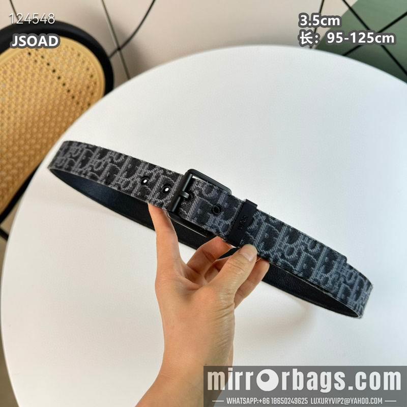 Replica Dior belt 35mmX95-125cm 8L28
