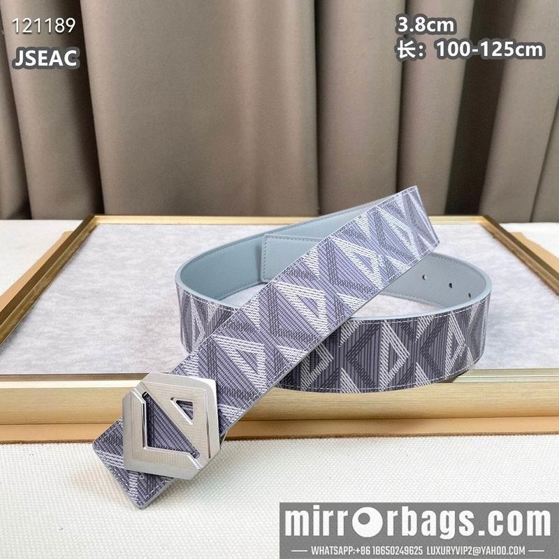 Replica Dior belt 38mmX100-125cm 8L06