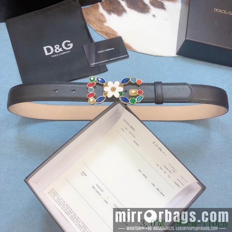 Replica DG Belt 30mmX95-110CM 7D18
