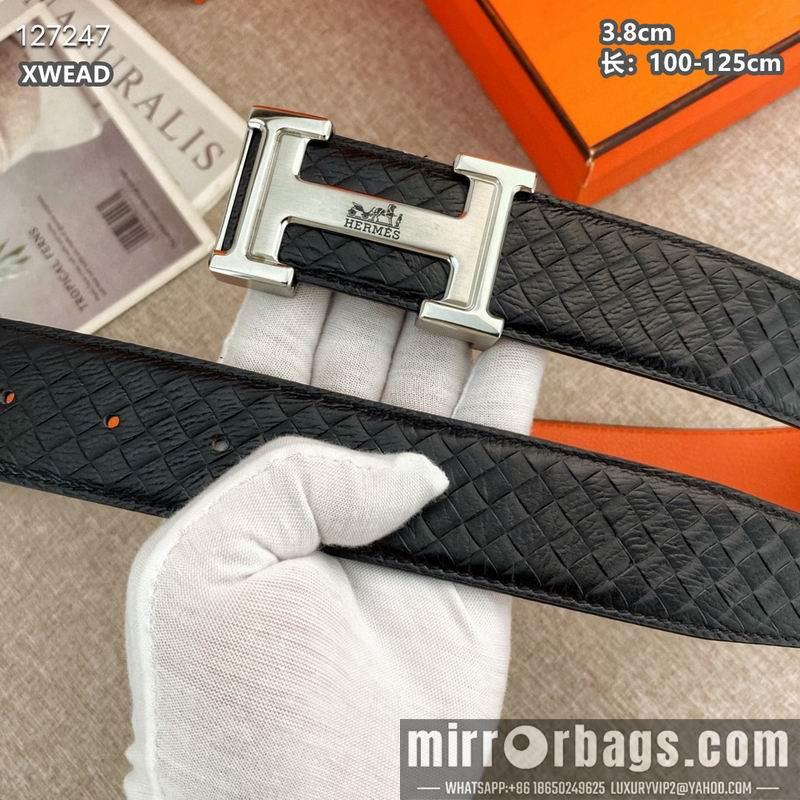 Replica Hermes belt 38mmX100-125cm 8L56