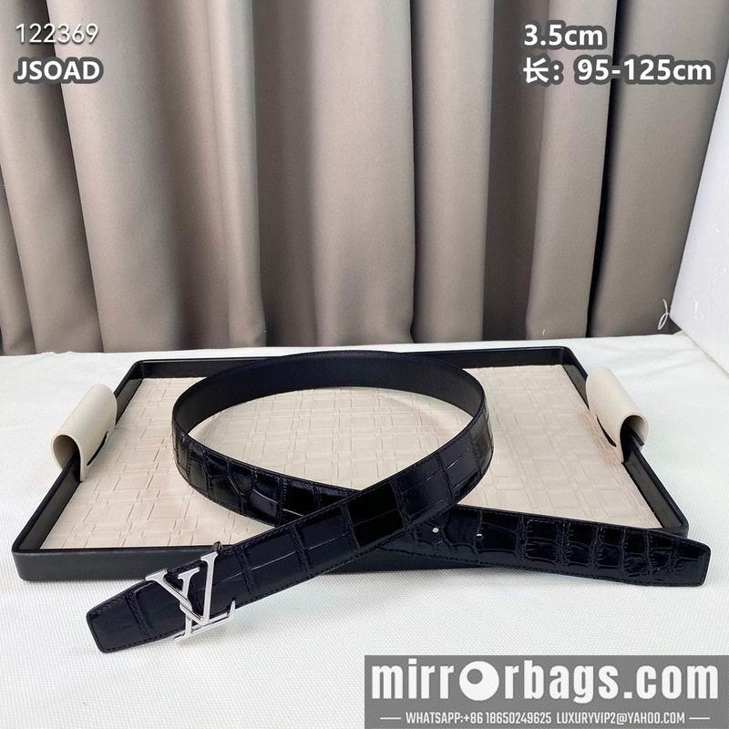 Replica LV belt 35mmX95-125cm 8L20