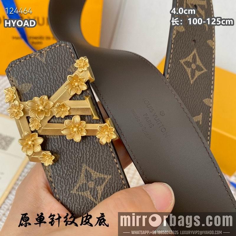 Replica LV belt 40mmX100-125cm 8L55