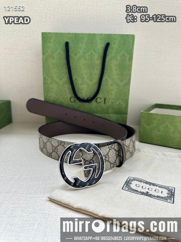 Replica Gucci belt 38mmX95-125cm 8L13