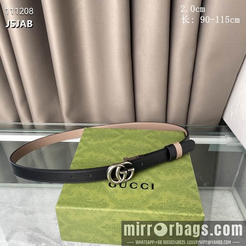 Replica Gucci Belt 20mm 90-115cm 8L01
