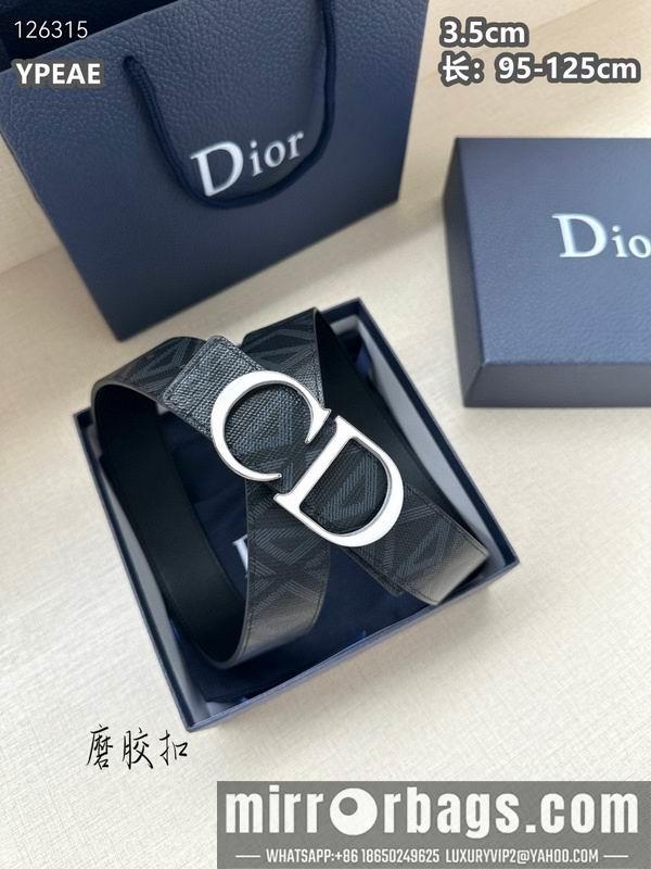 Replica Dior belt 35mmX95-125cm 8L16
