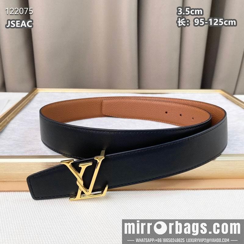 Replica LV belt 35mmX95-125cm 8L05