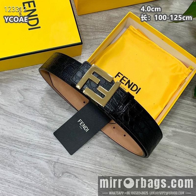 Replica Fendi belt 40mmX100-125cm 8L50