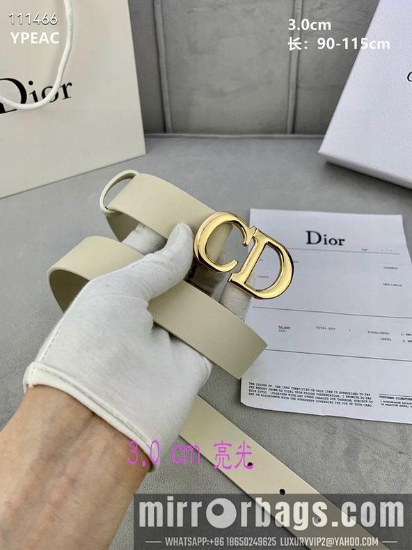 Replica Dior Belt 30mmX90-115cm 8L07