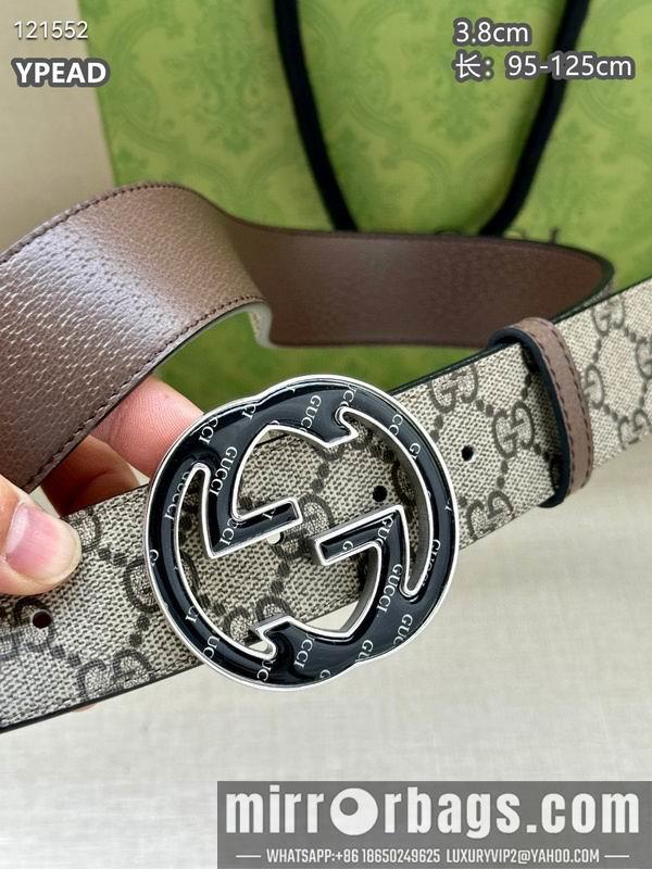 Replica Gucci belt 38mmX95-125cm 8L13
