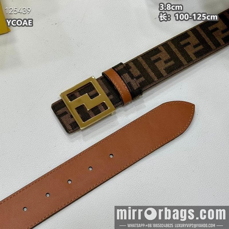 Replica Fendi belt 38mmX100-125cm 8L14