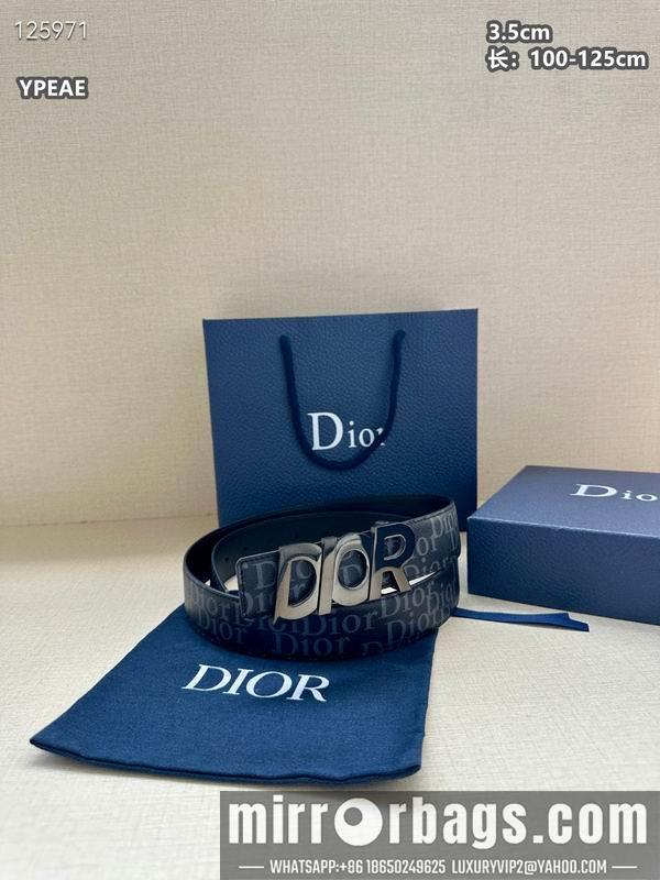 Replica Dior belt 35mmX100-125cm 8L29