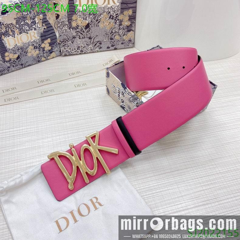 Replica Dior Belt 70mmX95-125cm 7d09