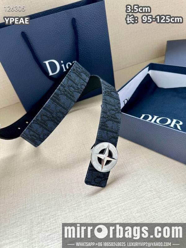 Replica Dior belt 35mmX95-125cm 8L19