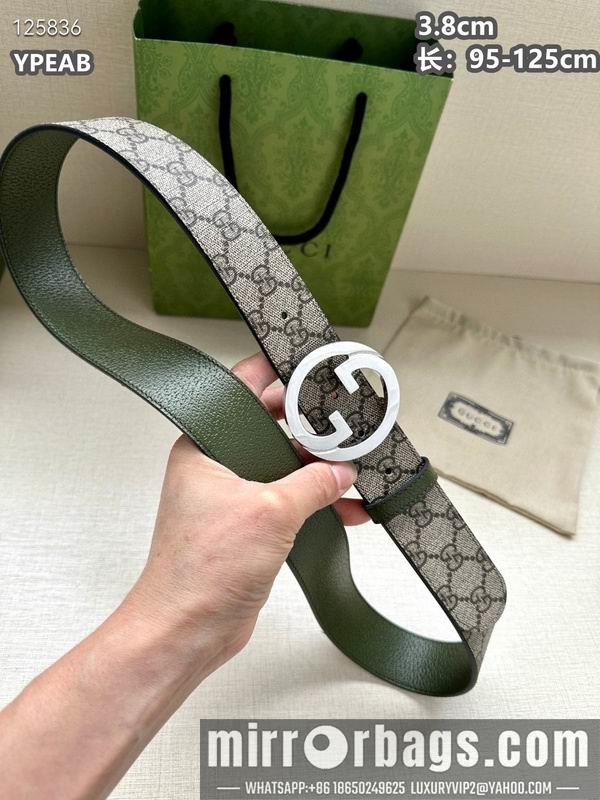 Replica Gucci belt 38mmX95-125cm 8L08