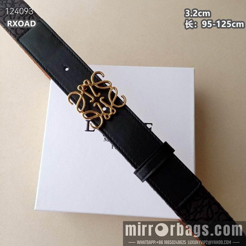 Replica Loewe belt 32mmX95-125cm 8L01