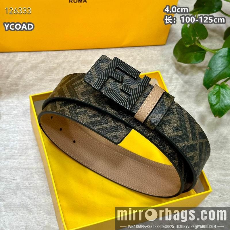 Replica Fendi belt 40mmX100-125cm 8L09