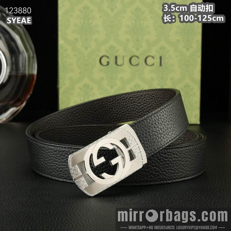 Replica Gucci belt 35mmX100-125cm 8L37