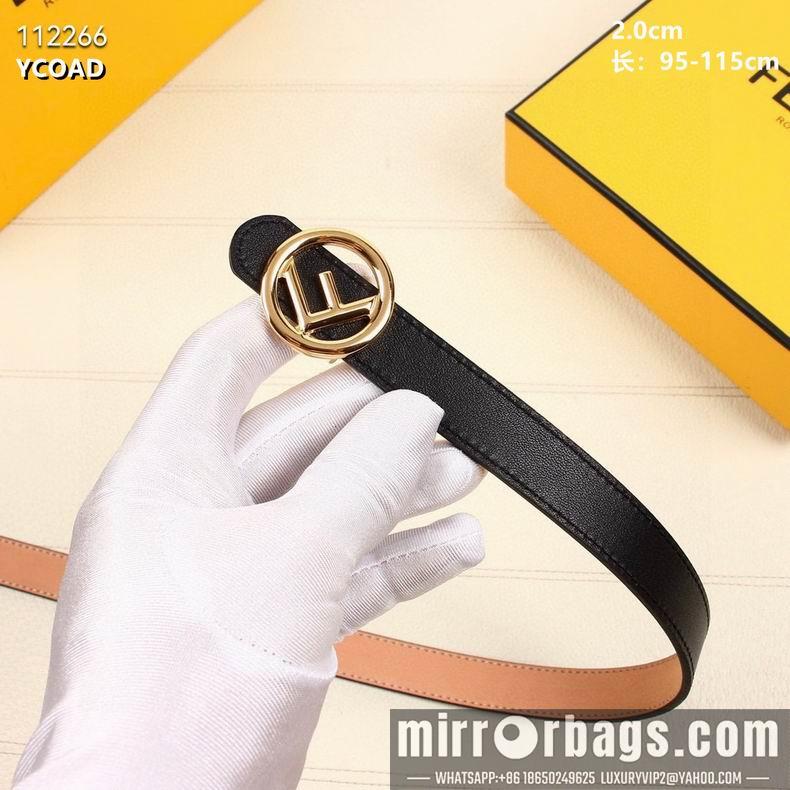 Replica Fendi Belt 20mmX95-115CM 8L11