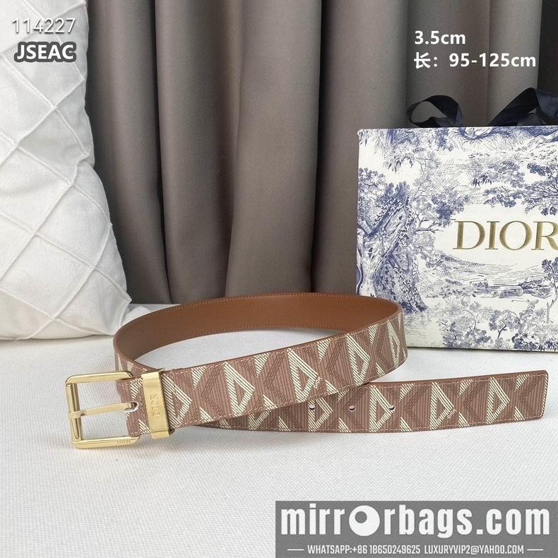 Replica Dior Belt 35mm 95-125cm 8L13