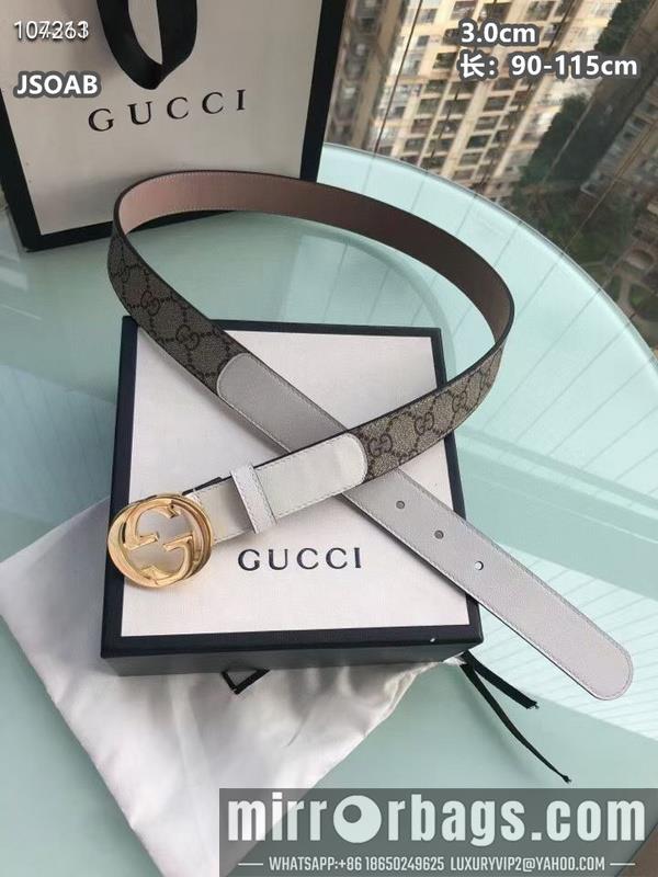 Replica Gucci belt 30mmX90-115cm 8L03