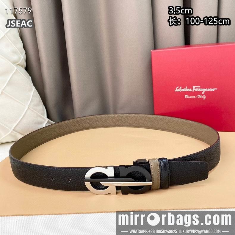 Replica Ferragamo belt 35mmX100-125cm 8L06