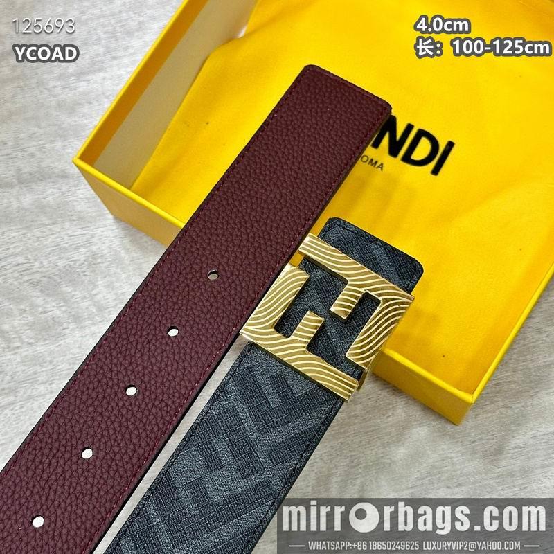 Replica Fendi belt 40mmX100-125cm 8L26