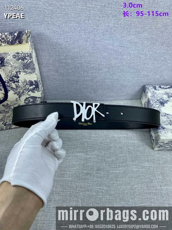 Replica Dior belt 30mmX95-115cm 8L09