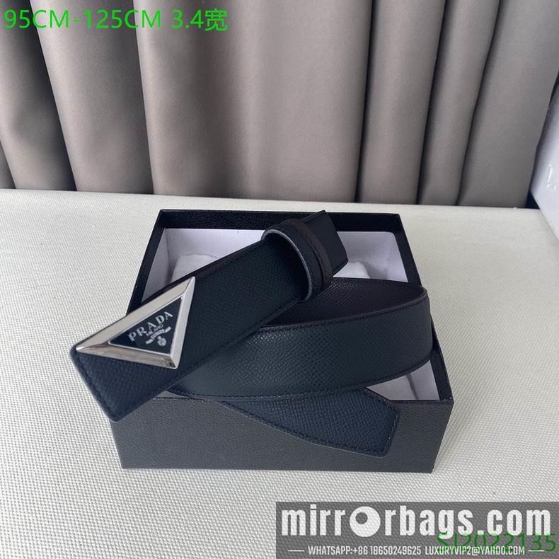 Replica Prada Belt 34mmX95-125cm 7D02