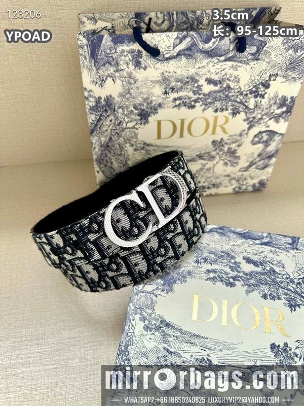 Replica Dior belt 35mmX95-125cm 8L23