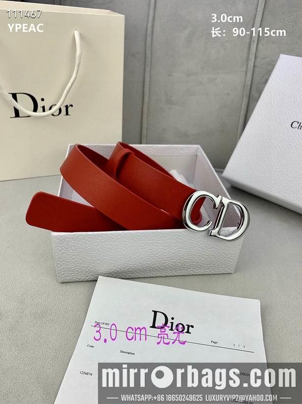 Replica Dior Belt 30mmX90-115cm 8L07