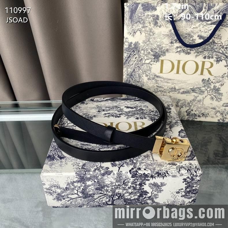Replica Dior Belt 17mmX90-110cm 8L01