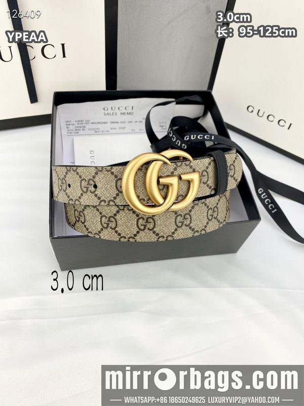 Replica Gucci belt 30mmX95-125cm 8L19