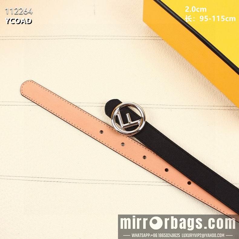 Replica Fendi Belt 20mmX95-115CM 8L11