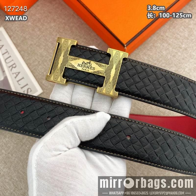 Replica Hermes belt 38mmX100-125cm 8L57