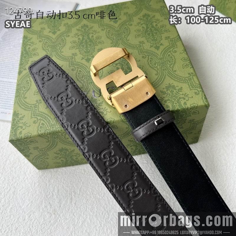Replica Gucci belt 35mmX100-125cm 8L18