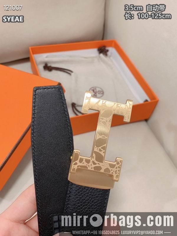 Replica Hermes belt 35mmX100-125cm 8L34